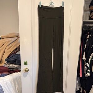 lululemon athletica Dark Olive Flare Pants